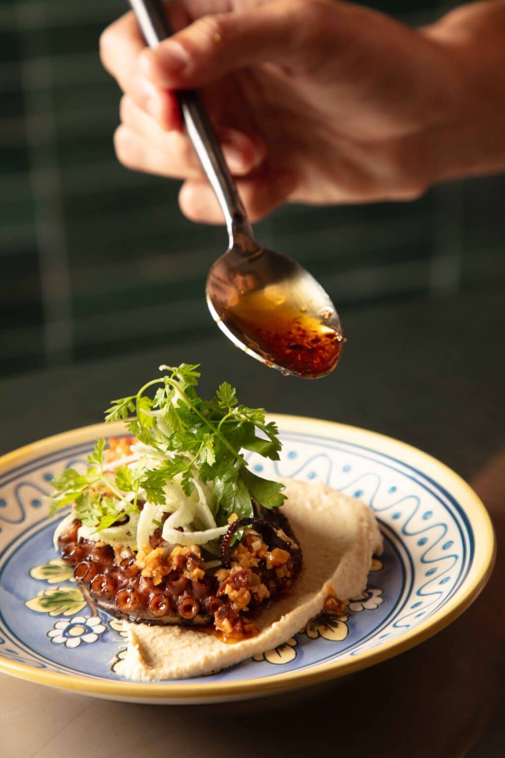 Libanesische Küche aus dem Restaurant Luliba im boutique hotel Lulu Guldsmeden Berlin