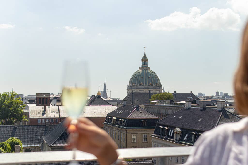Junior Suite with view at Babette Guldsmeden Hotel in Copenhagen