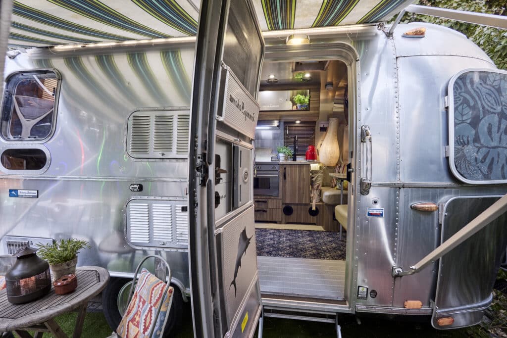 Caravans at 66 Guldsmeden Hotel in Copenhagen