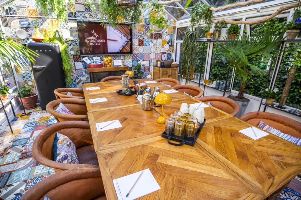 Conference and meeting room at hotel 66 Guldsmeden in Copenhagen