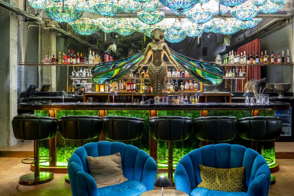 Bar Libelulle at hotel Manon Les Suites in Copenhagen