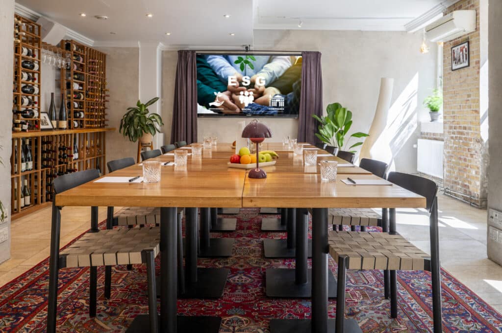 Conference and meeting room at Babette Guldsmeden Hotel in Copenhagen