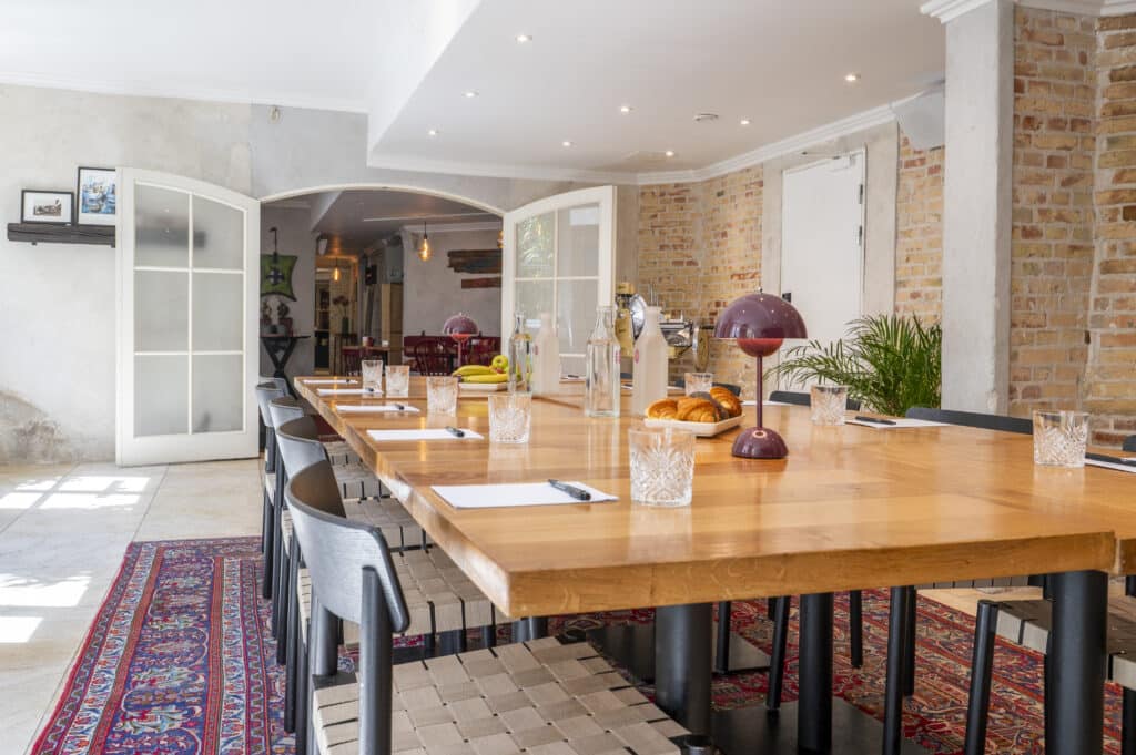 Conference and meeting room at Babette Guldsmeden Hotel in Copenhagen