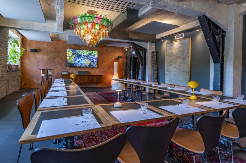 Conference and meeting room at Bryggen Guldsmeden Hotel in Copenhagen