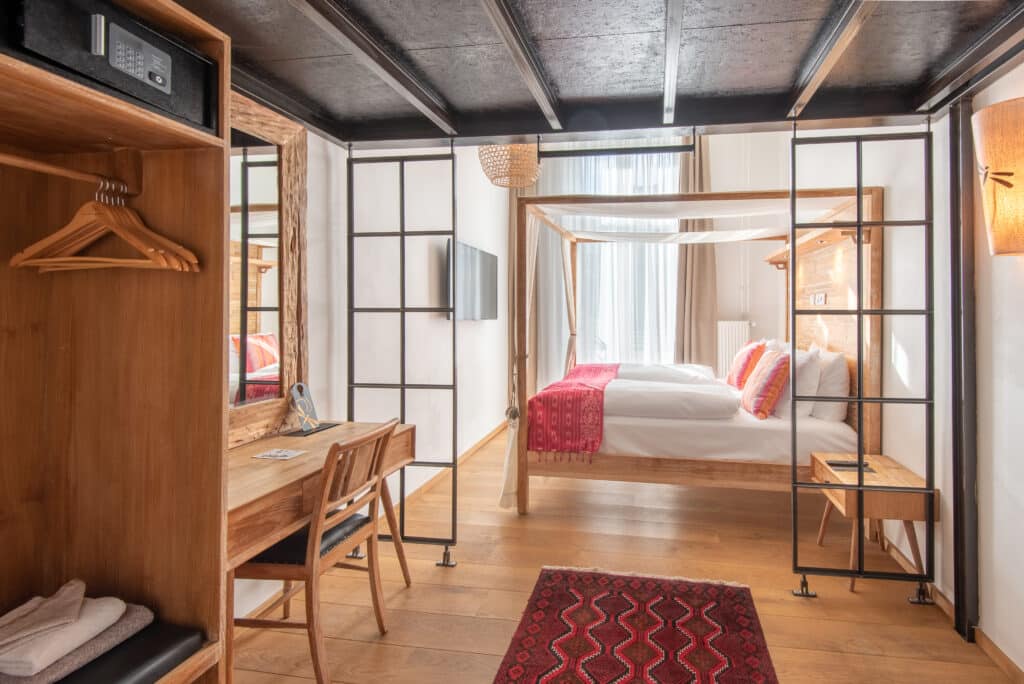 Loft room for 3 guests at Lulu Guldsmeden Hotel in Berlin