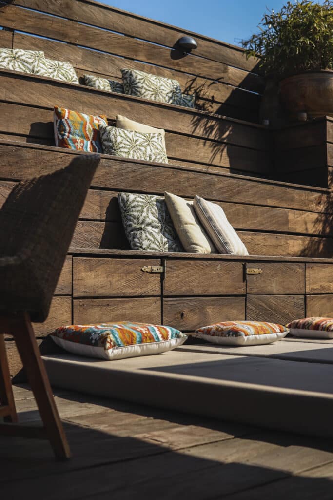 Rooftop lounge at Manon Les Suites Hotel in Copenhagen