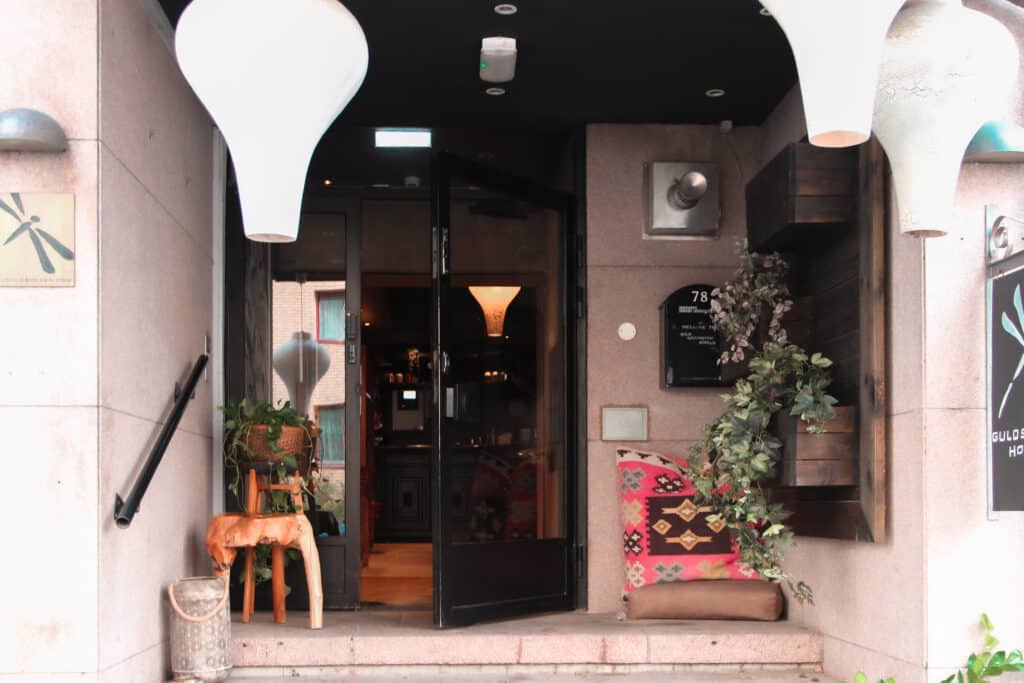 Hotel facade of Oslo Guldsmeden