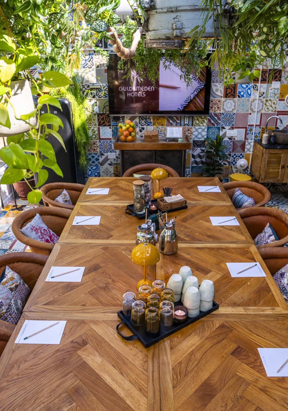 Conference and meeting room at Hotel 66 Guldsmeden in Copenhagen